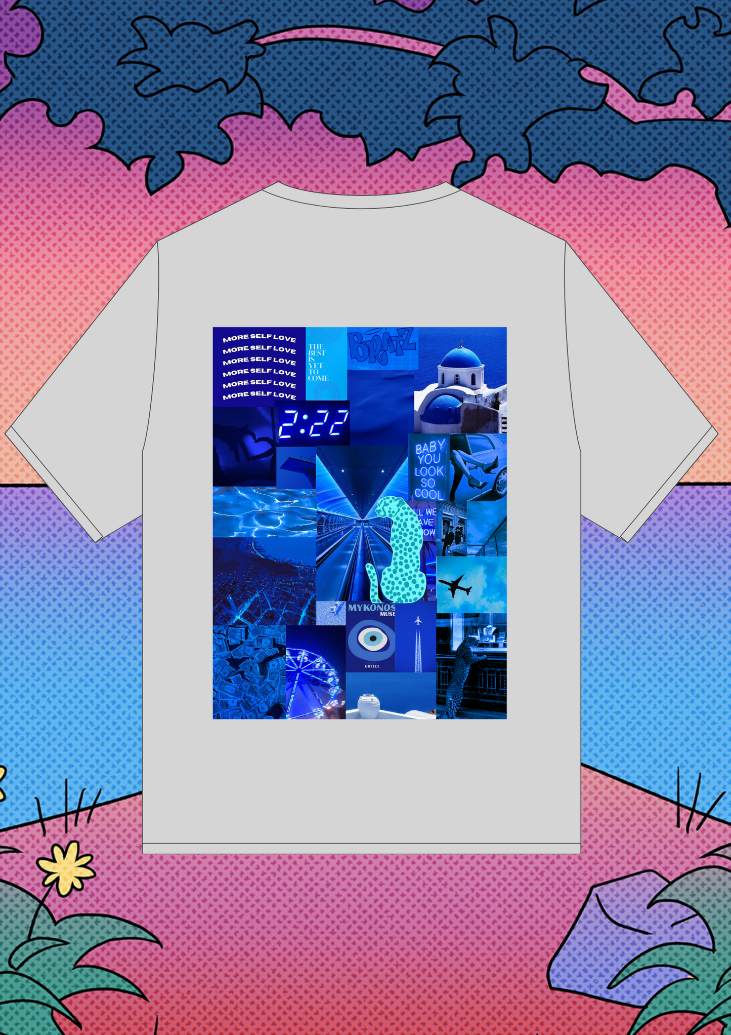 Tee shirt Océan Blue