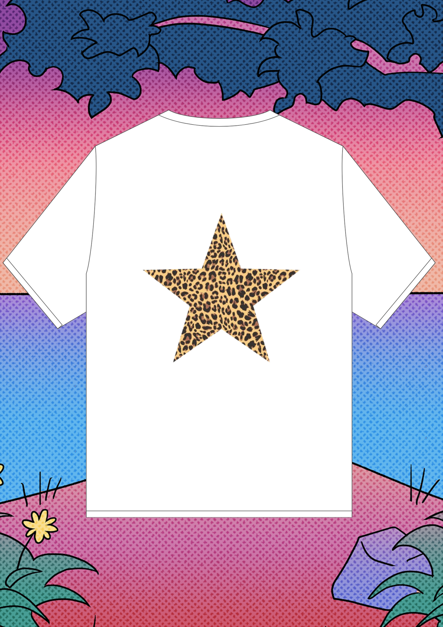 Tee shirt léopard