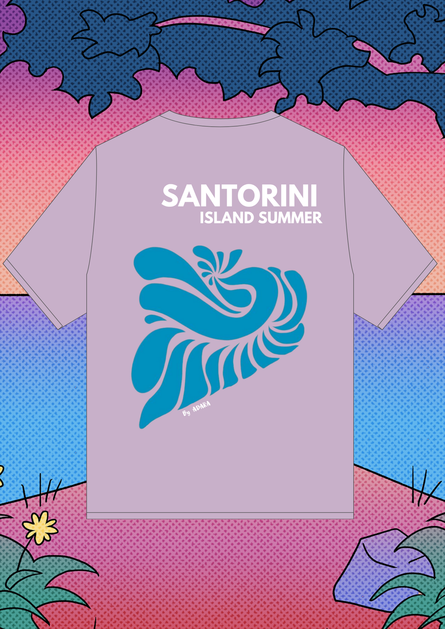 Tee shirt SANTORINI