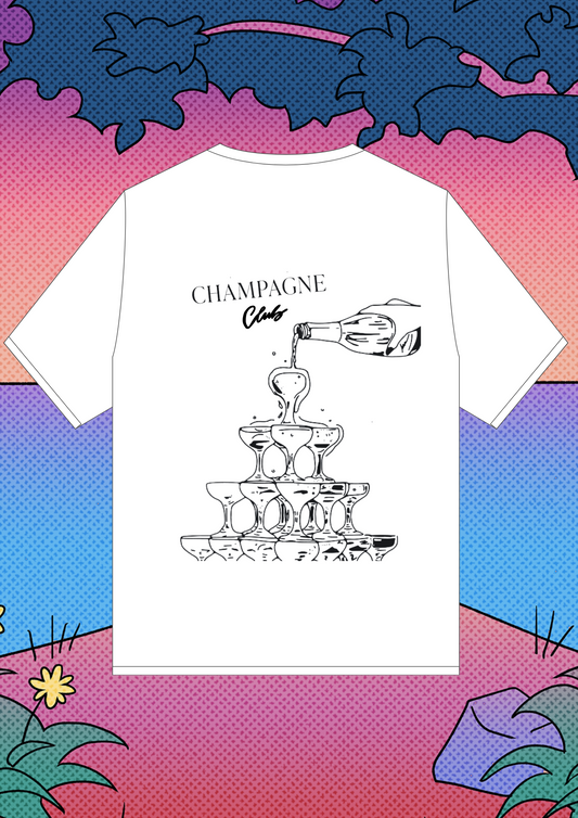Tee shirt Champagne Club