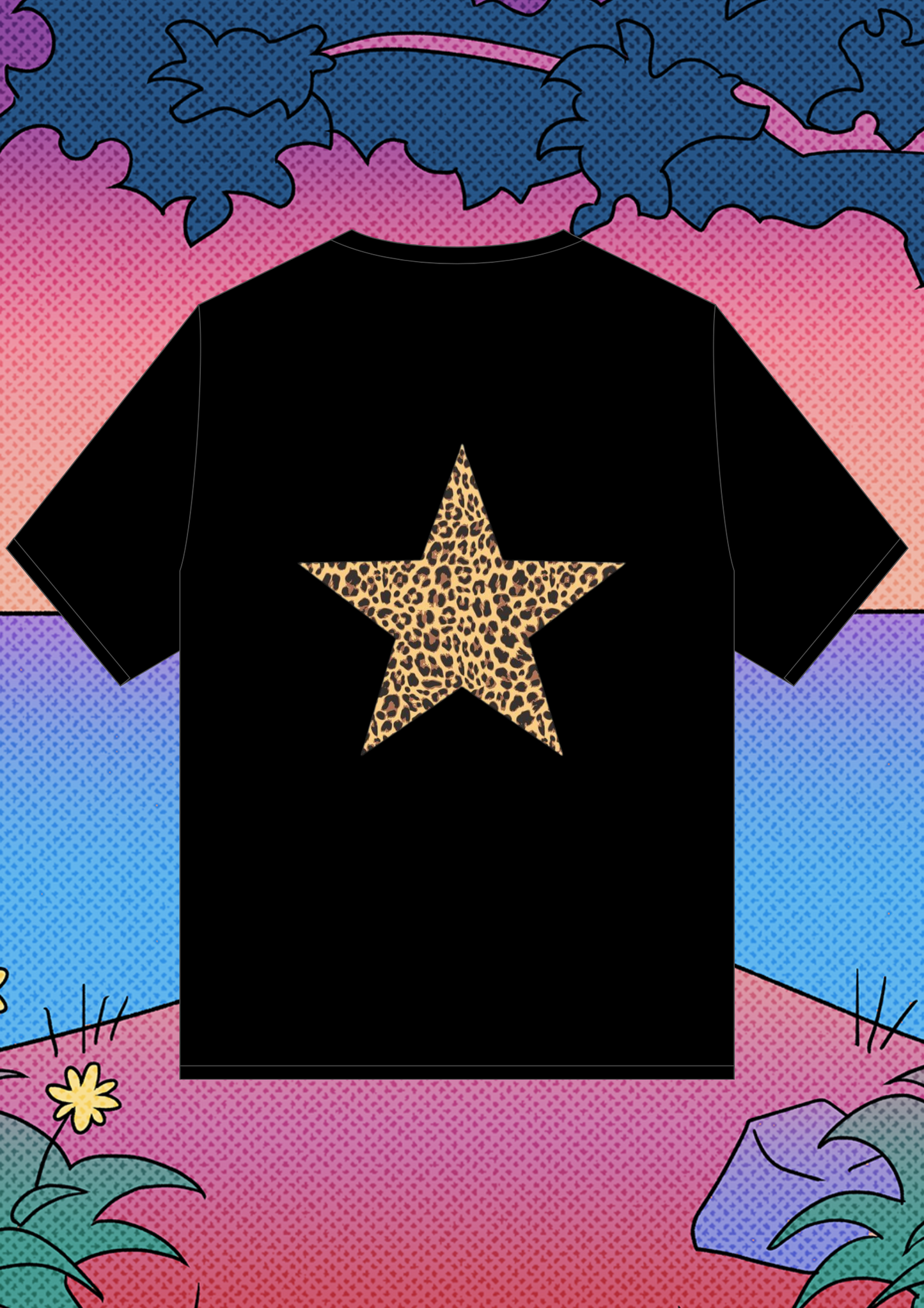 Tee shirt léopard