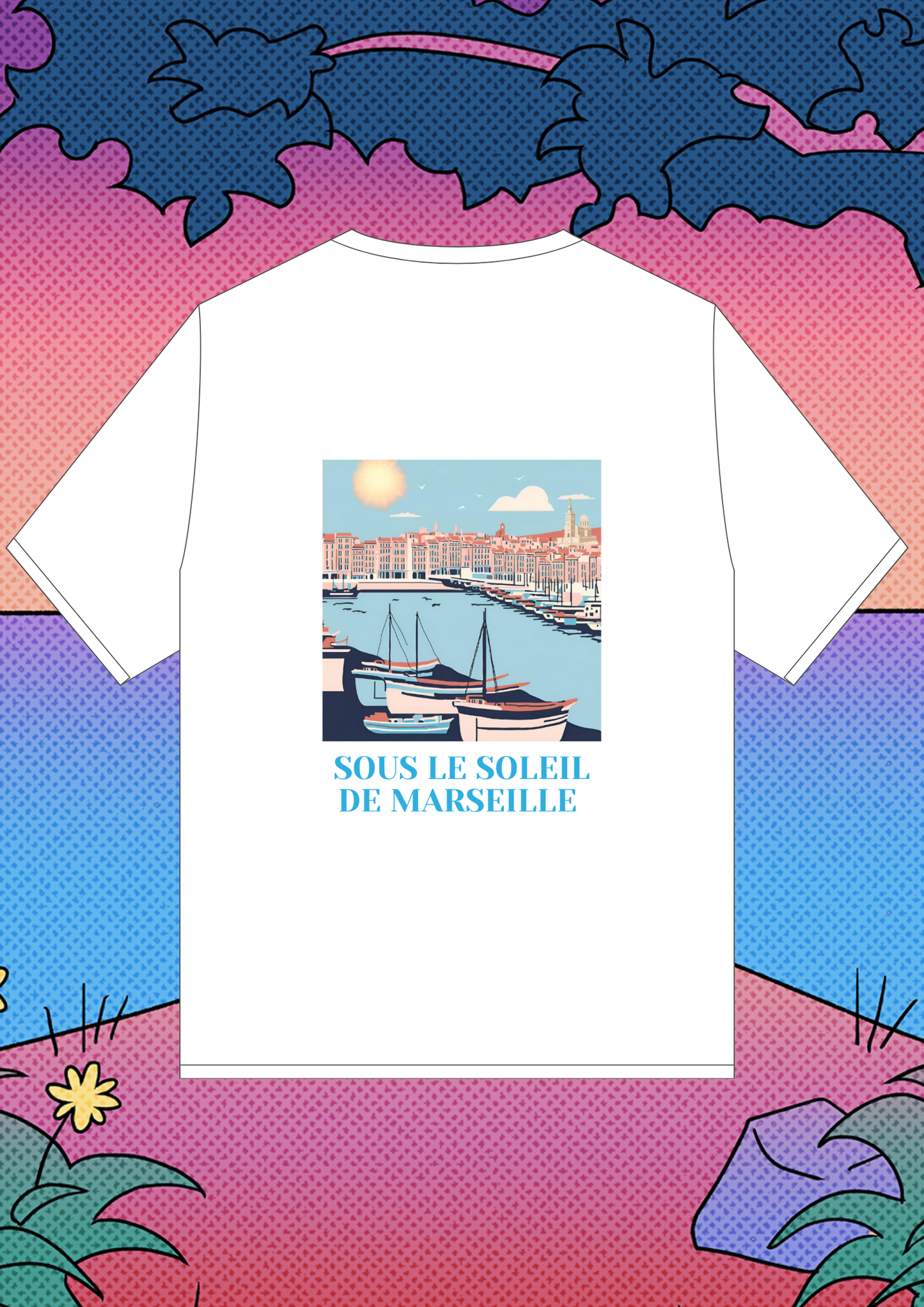 Tee shirt Marseille